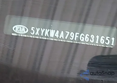 2015 Kia Sorento Sx V6 из США, поврежденный, VIN 5XYKW4A79FG631651